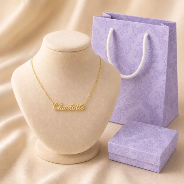Personalised 18K Gold Plated Necklace